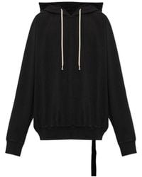 Rick Owens - Oversized Drawstring Hoodie - Lyst
