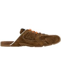 Miu Miu - X New Balance 530 Sl Lace-Up Mules - Lyst