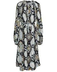 Proenza Schouler - Printed Jersey Midi Dress - Lyst