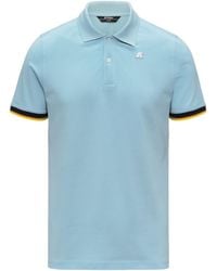 K-Way - Tipped Trim Polo Shirt - Lyst