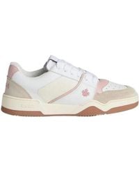 DSquared² - Spiker Panelled Lace-Up Sneakers - Lyst