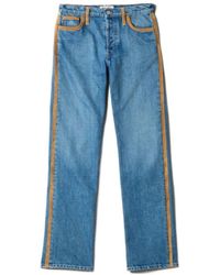 Miu Miu - Straight-Leg Denim Jeans - Lyst