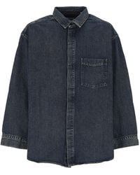Agolde - Oversized Denim Shirt - Lyst