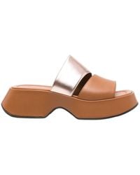 Vic Matié - Logic Platform Heeled Sandals - Lyst