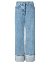 Thom Browne - Turn-Up Jeans - Lyst