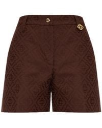 CASABLANCA - Belt Loop Shorts - Lyst