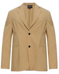 Emporio Armani - Double-Vent Blazer - Lyst