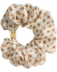 Celine - Mini Triomphe Scrunchy - Lyst