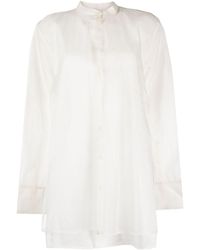 Rohe - Button-Up Layered Blouse - Lyst