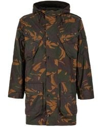 Barbour - Wax Camo Parka - Lyst