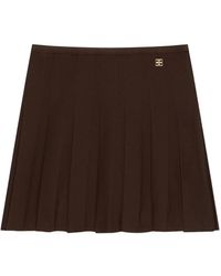 Givenchy - 4G Plaque Mini Pleated Skirt - Lyst