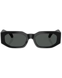 Versace - Geometric-Frame Sunglasses - Lyst