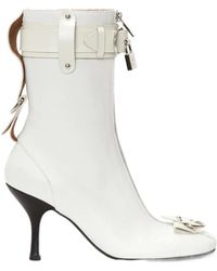 JW Anderson - Padlock Ankle Boots - Lyst