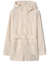 Burberry - Nylon Hooded Jacket - Lyst
