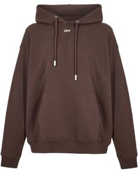 Off-White c/o Virgil Abloh - Hooded Sweatshirt - Lyst