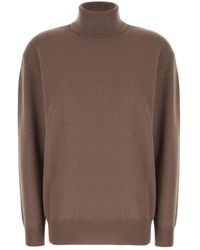 Brunello Cucinelli - Turtleneck Wool Sweater - Lyst