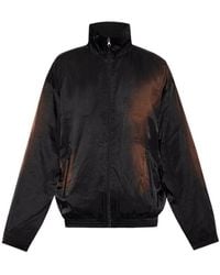 DIESEL - Faded Zip-Up Bomber Jacket - Lyst
