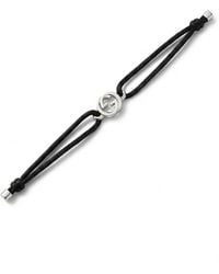 Gucci - Interlocking Cord Bracelet - Lyst