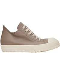 Rick Owens - Round Head Low-Cut Casual Shoes - Lyst