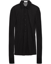 Saint Laurent - Solid Colour Shirts Blouses - Lyst