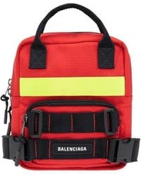 Balenciaga - Xs Fire Logo Patch Backpack - Lyst