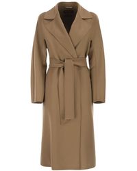 Max Mara - Studio Cles Belted Coat - Lyst