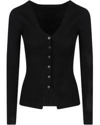Dondup - V-Neck Knitted Cardigan - Lyst