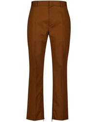 Off-White c/o Virgil Abloh - Cotton Straight-Leg Trousers - Lyst