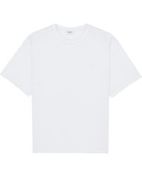 Saint Laurent - Cassandre Oversized Crewneck T-Shirt - Lyst