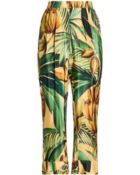 FARM Rio - Floral-Print Casual Trouser - Lyst