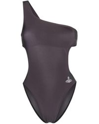 Vivienne Westwood - Orb Embroidered One-Piece Swimsuit - Lyst