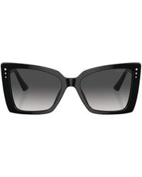Jimmy Choo - Eyewear Square Frame Sunglasses - Lyst
