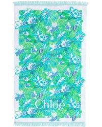 Chloé - Chloé Wild Flowers Beach Towel - Lyst