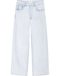 Anine Bing - Manon High Waist Wide-Leg Jeans - Lyst