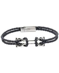 Ferragamo - Braided Bracelet - Lyst