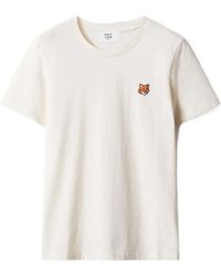 Maison Kitsuné - Fox Head T-Shirt - Lyst