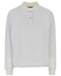 Jil Sander - Long-Sleeved Polo Shirt - Lyst