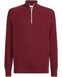 Brunello Cucinelli - Rib Half Zip Jumper - Lyst