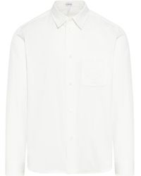 Loewe - Buttoned Long-Sleeved Shirt - Lyst
