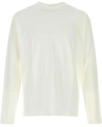 AURALEE - Brushed Jersey L/S T-Shirt - Lyst
