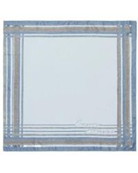 Emporio Armani - Square Printed Silk Scarf - Lyst