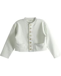 AURALEE - Bd Button-Down Cardigan - Lyst