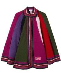 PUCCI - Wool Cape Coat - Lyst