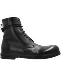 Marsèll - Marsèll Zucca Zeppa Combat Boots - Lyst
