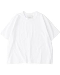 Studio Nicholson - Crew Neck Short-Sleeved T-Shirt - Lyst