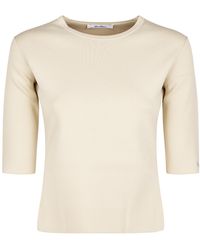 Max Mara - Pure Stretch T-Shirt - Lyst