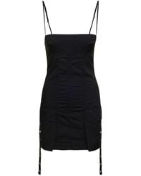 Blumarine - Cargo-Pocket Pencil Minidress - Lyst