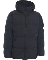 Stone Island - Compass-Motif Bomber Jacket - Lyst