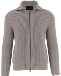 Tagliatore - Long-Sleeve Knit Cardigan - Lyst