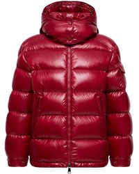 Moncler - Maire Logo Patch Quilted Hooded Jacket - Lyst